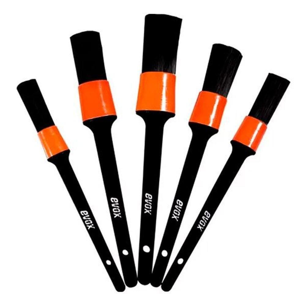 Evox Kit Pinceis Detail Uso Externo Kit 5