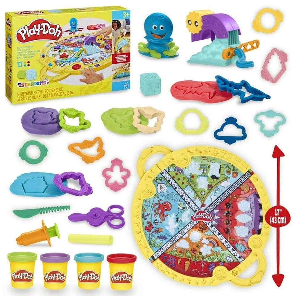 Massa de Modelar PlayDoh Tapete para Viagem - Hasbro