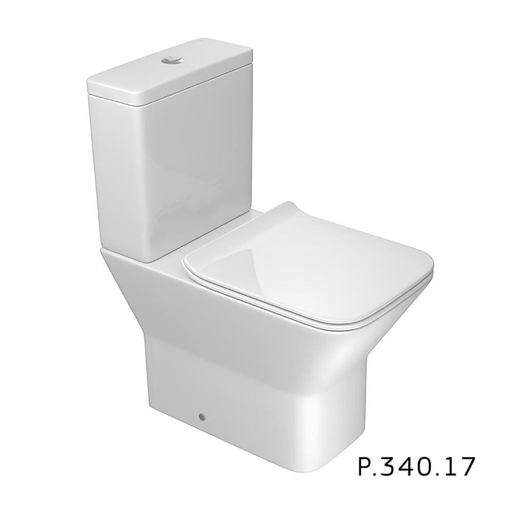 Kit Completo Deca Bacia com Caixa Acoplada Living Branco