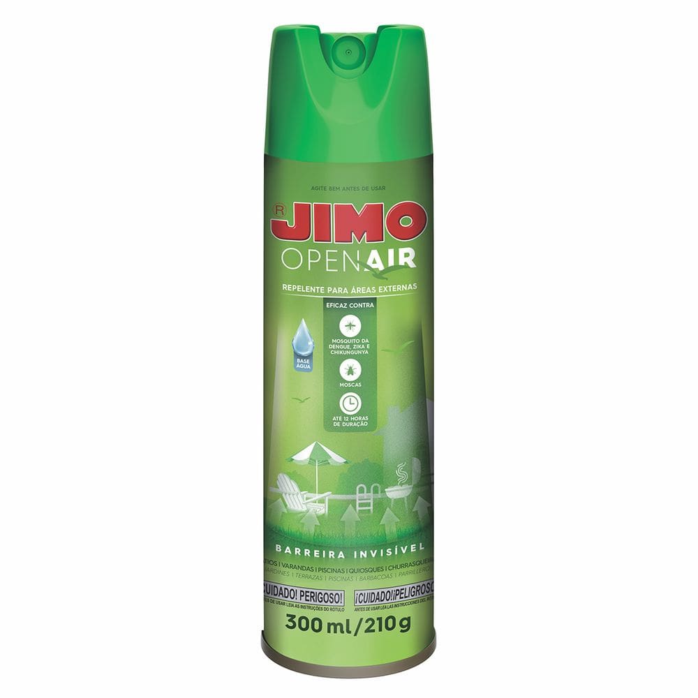 Jimo Open Air Repelente Para Área Aberta 300ml