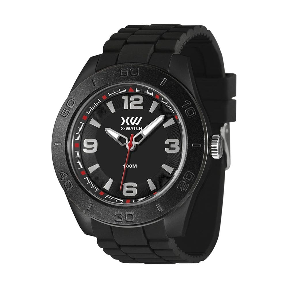 Relógio X Watch autêntico Preto Bonito Analógico Prova d Agua