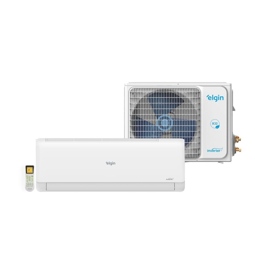 Ar Condicionado Split Elgin Eco Inverter II WiFi 12000 BTU/h Quente e Frio 45HJQI12C2WD - 220 Volts