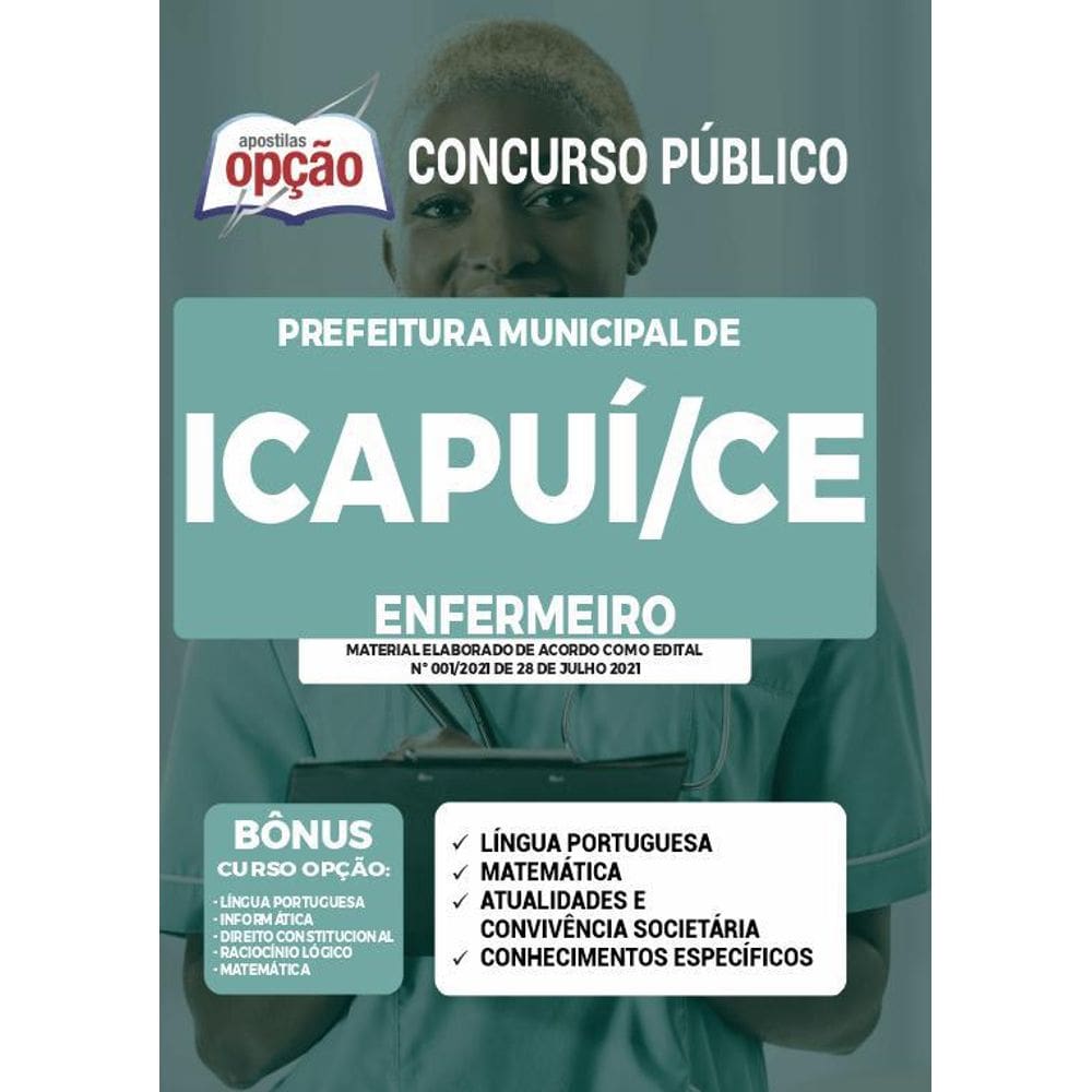 Apostila Concurso Icapuí Ce - Enfermeiro