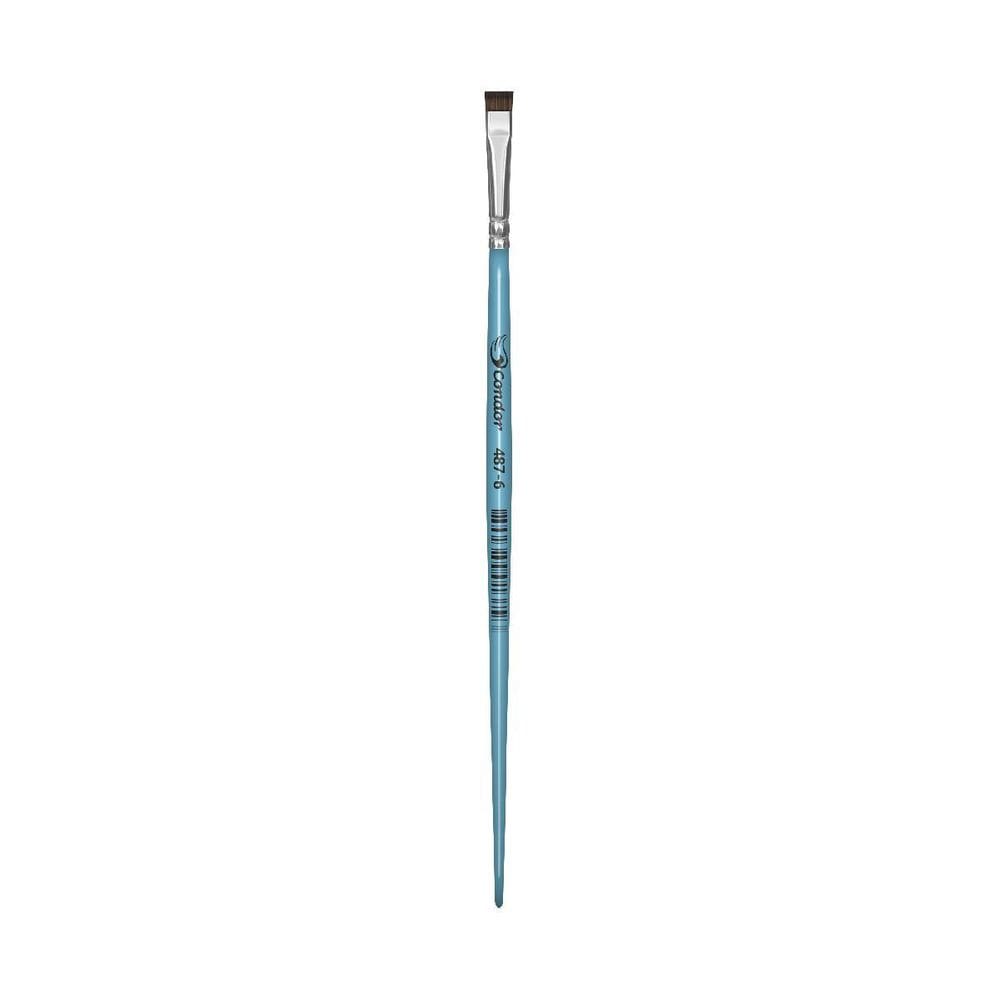 Pincel Chato Natural Condor 487 Nº 06