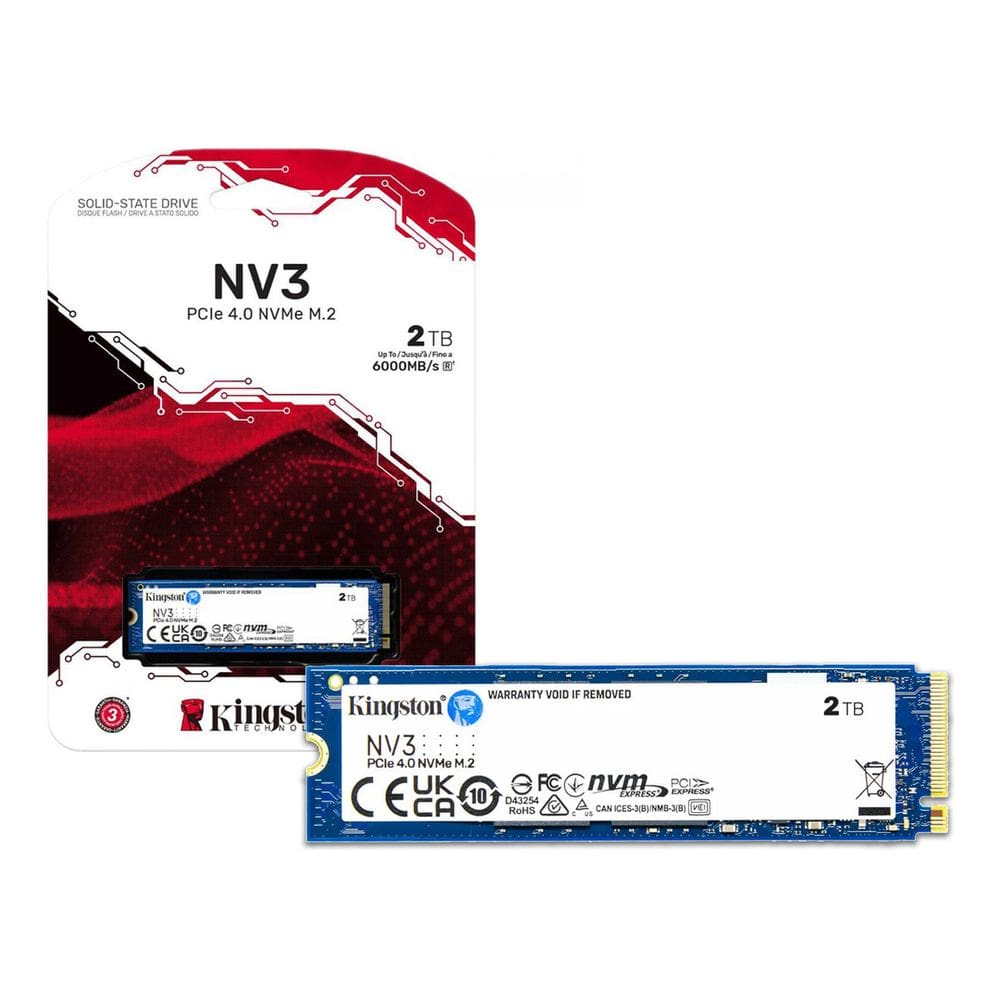 HD SSD M2 2TB Kingston Nvme NV3 PCIE 4.0