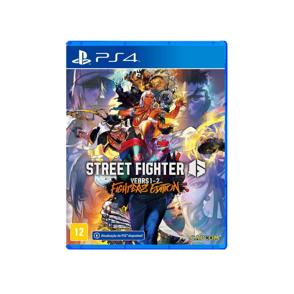 Street Fighter 6 Years 1-2 Fighters Edition Ps4 Lacrado