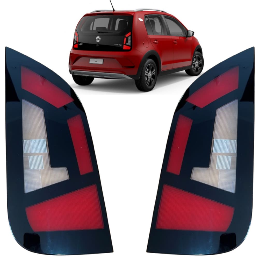 Par Lente Lanterna Traseira Up! 2014 A 2021 Fume