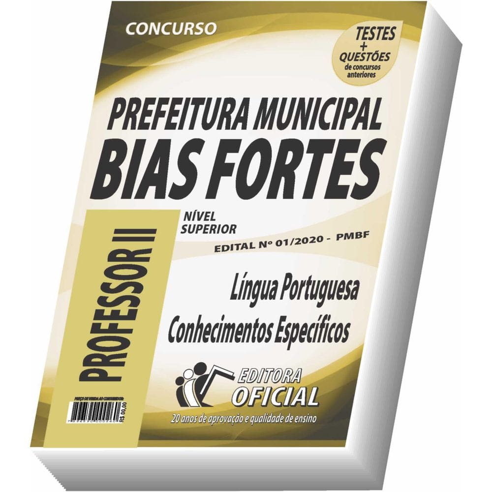 Apostila Prefeitura De Bias Fortes - Professor Ii