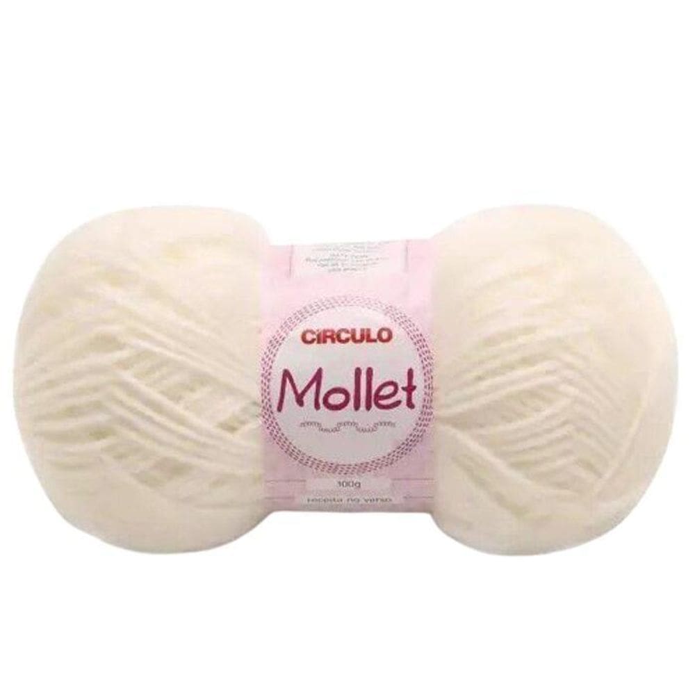 Lã Mollet Círculo 100G - Cor: 0020 - 1 Unidade