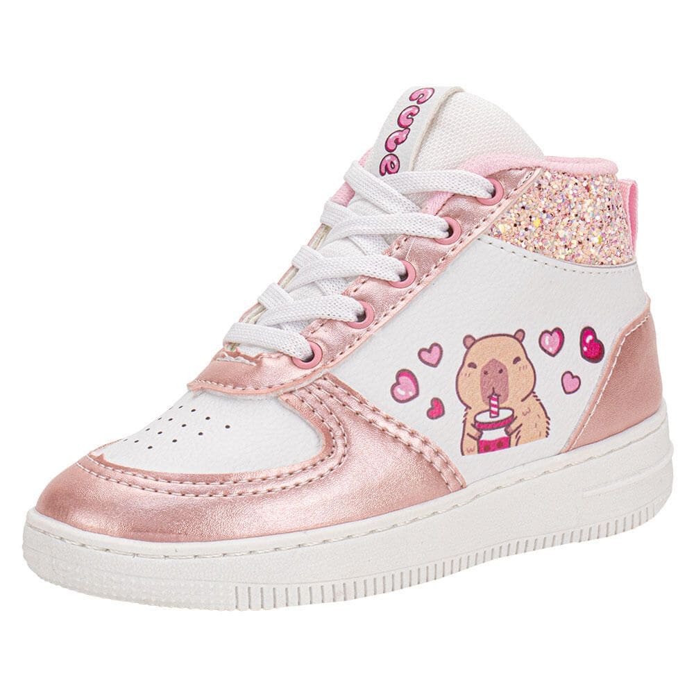 Tênis Infantil Capivara Cano Alto Minipé Mp2536s