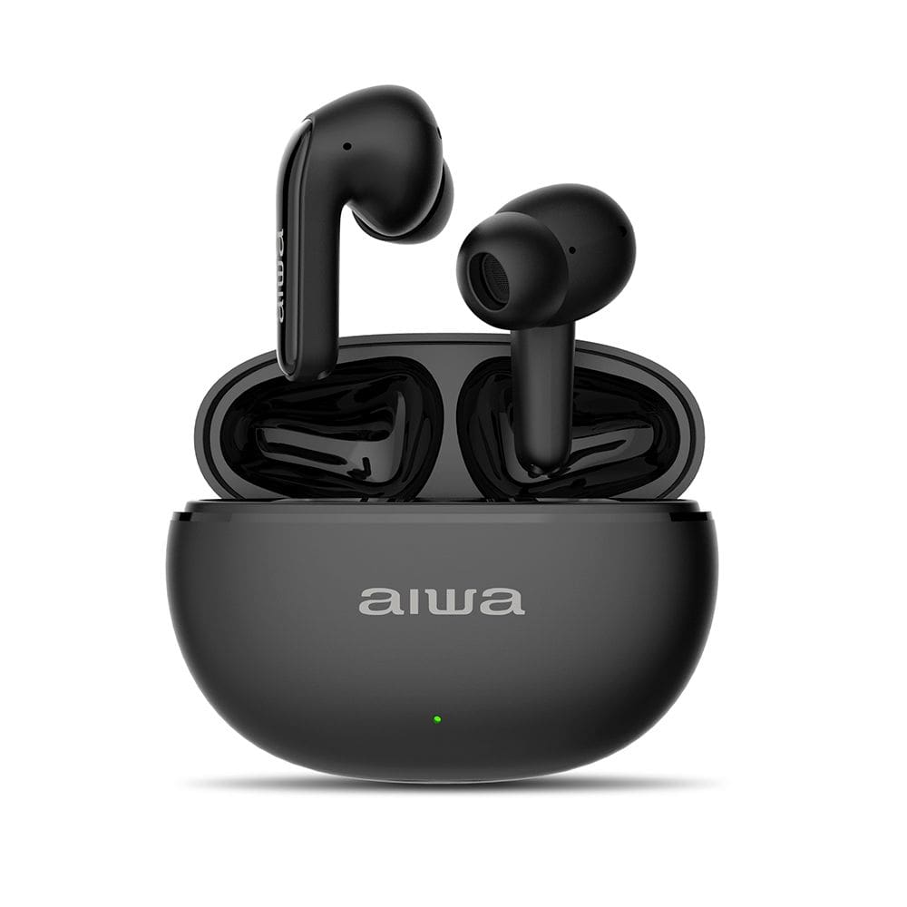 Fone De Ouvido Eardbud Aiwa Ws-eb-04-b Bluetooth Ipx4 Anc