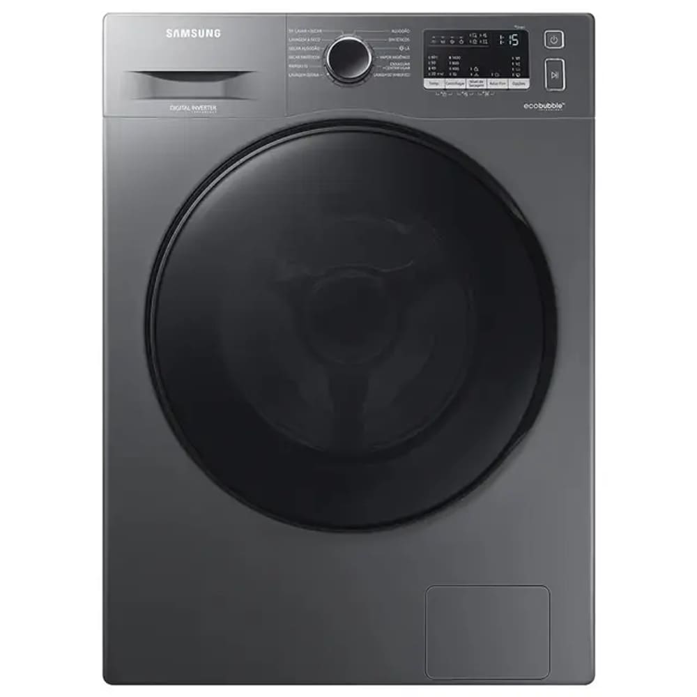 Lava e Seca Samsung WD11A4453BX 11Kg Ecobubble 1400 RPM LED 220V Prata