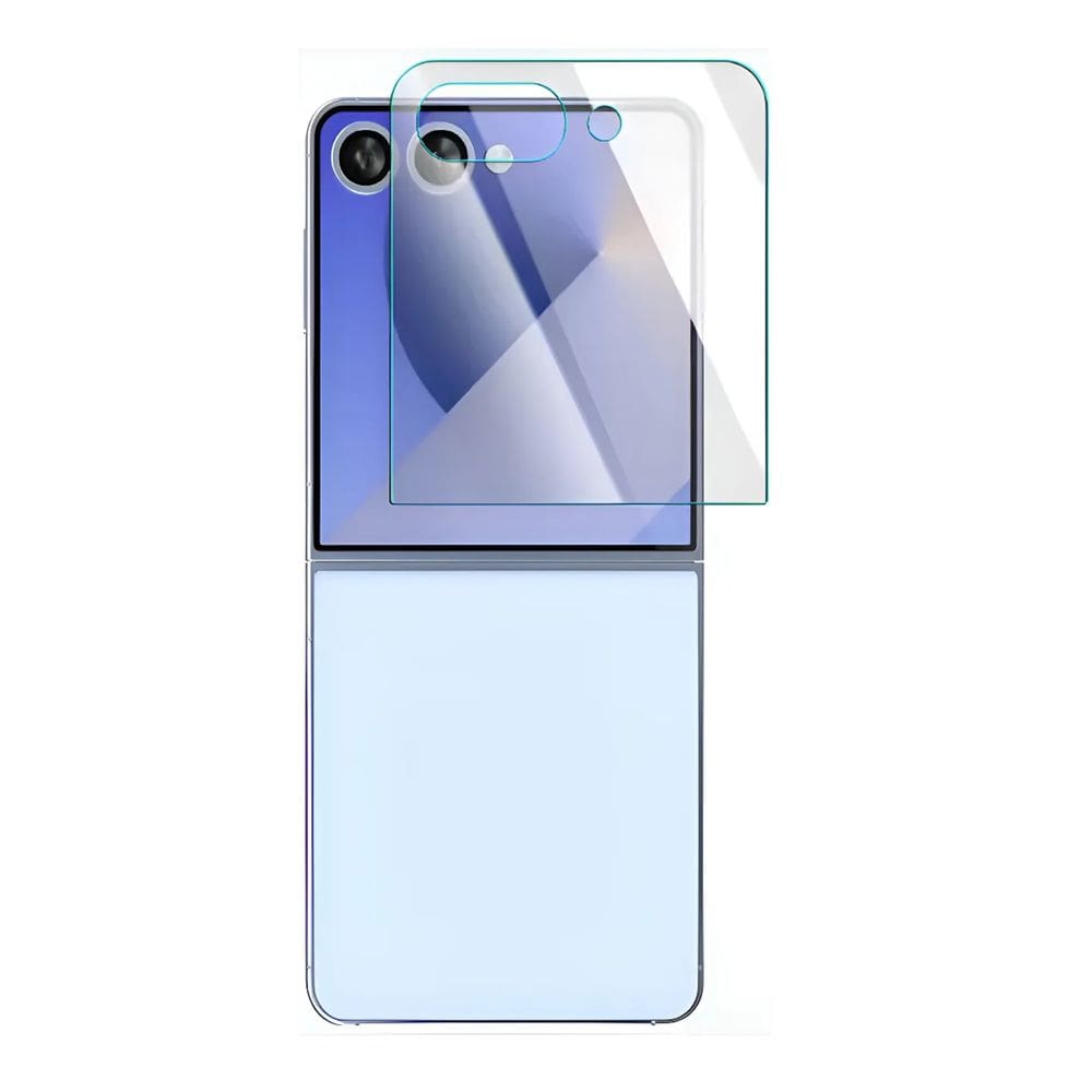 Película De Vidro Traseira Para Samsung Galaxy Z Flip 7