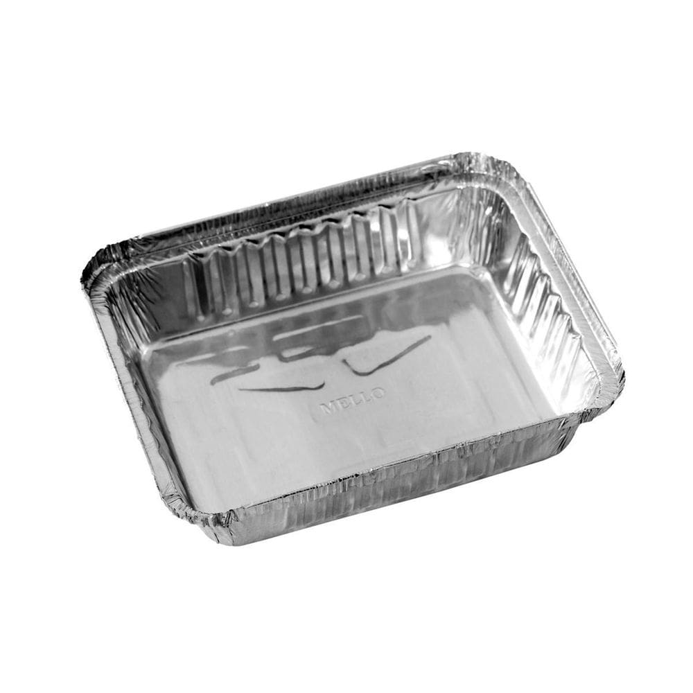 Embalagem De Alumínio Marmitinha 220Ml Com Tampa Cx 100