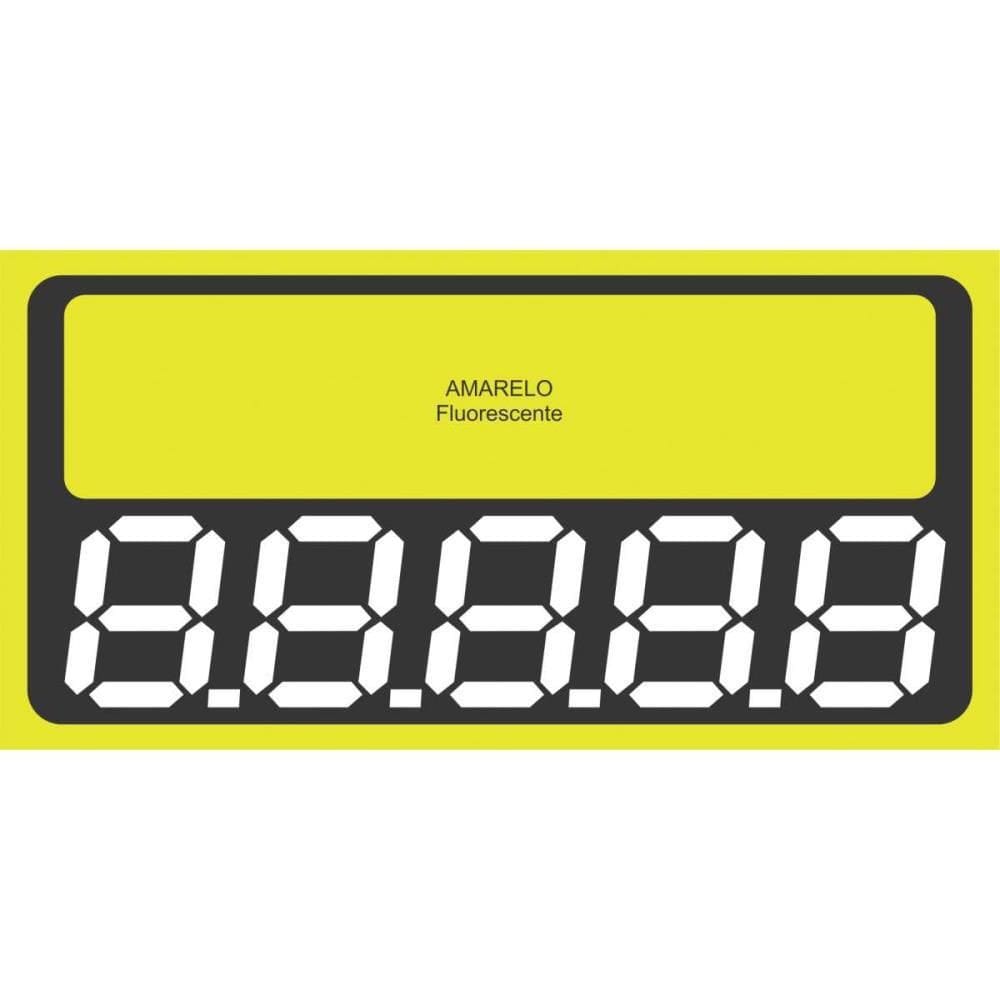 Etiqueta Para Marcacao Preco Pvc Gd. 110X55mm.C/03 Un