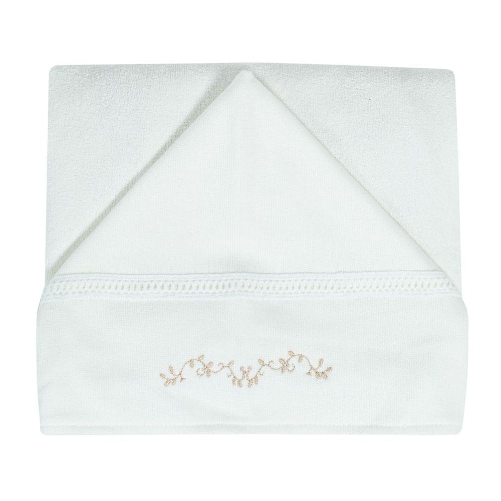 Toalha de Banho Bebê Sublime Bege 87x88 cm - Hug