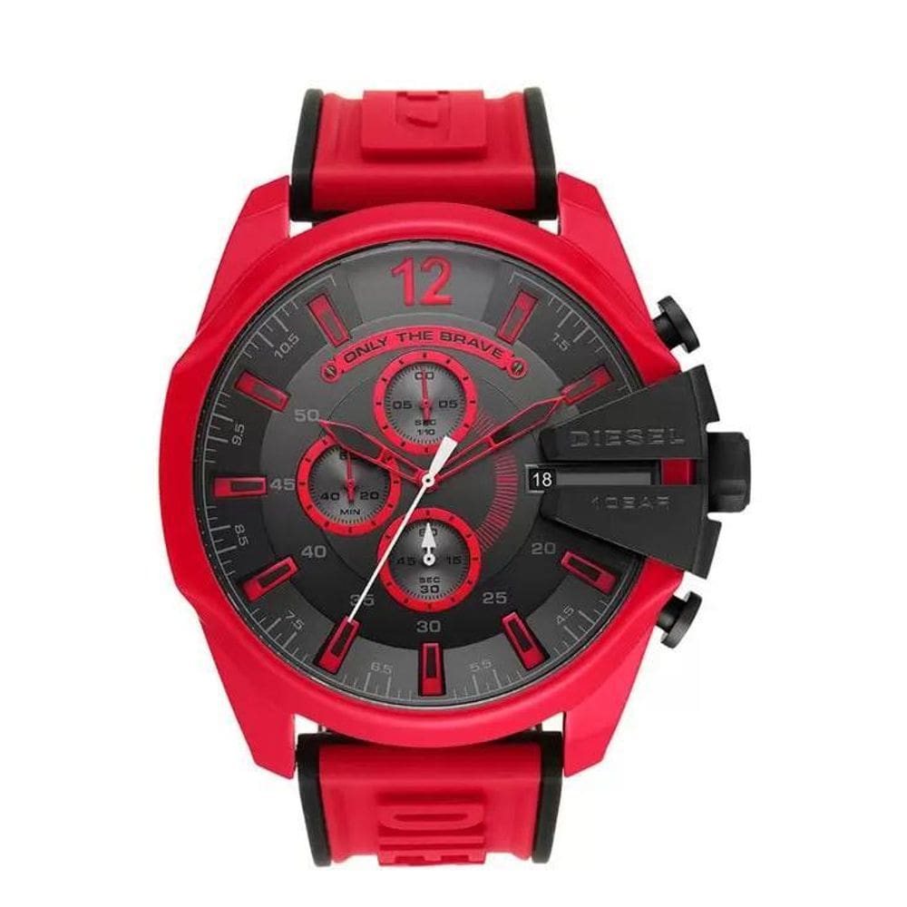 Relógio Masculino Diesel Dz4526 Red Completo
