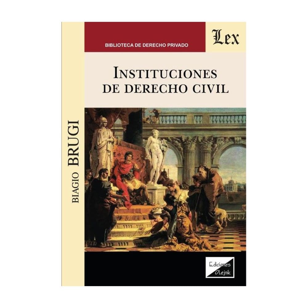 Instituciones de derecho civil - Espanhol