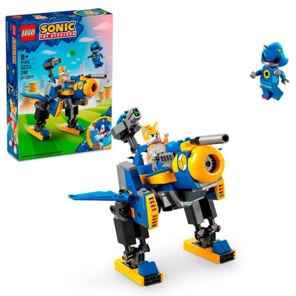 LEGO Sonic Cyclone VS Metal Sonic 290 Peças 77002