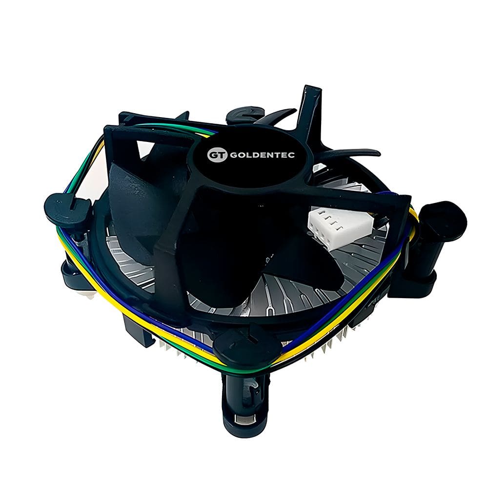 Cooler para Processador Soquete LGA 1150/1151/1155/1156, 18dBA, 12V, 4-pin PWM, Goldentec