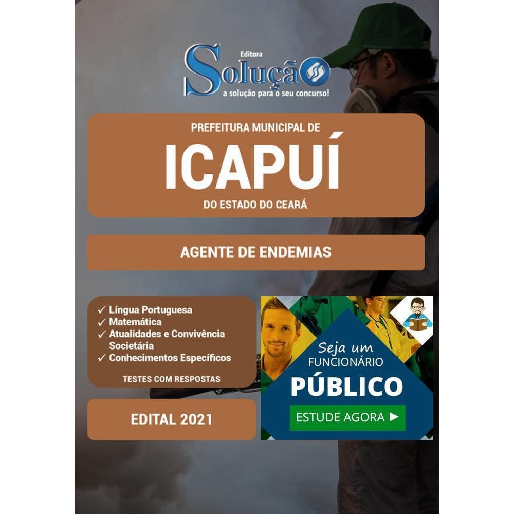 Apostila Prefeitura Icapuí Ce - Agente De Endemias