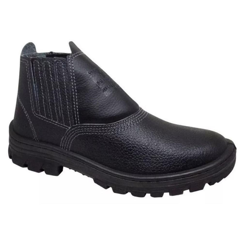 Botina Segurança Cartom R11 Elástico Bico Aço - Numeração 42