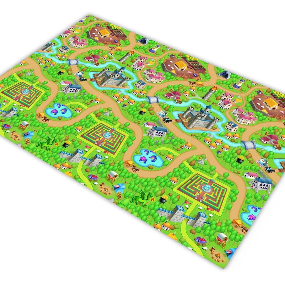 Pista Para Carrinhos Hotwheels Grandes Castelos 1,4X1,0M