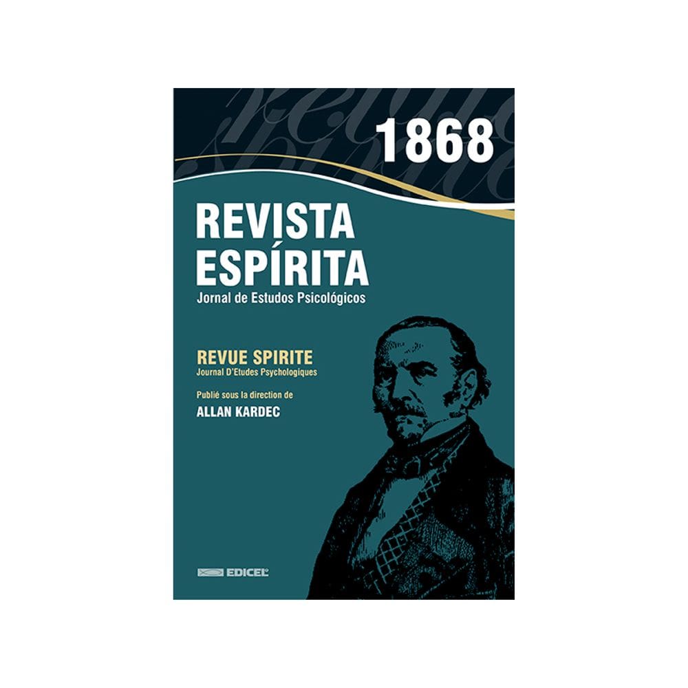 Livro - Revista Espírita 1868 Ano XI - Edicel Editora