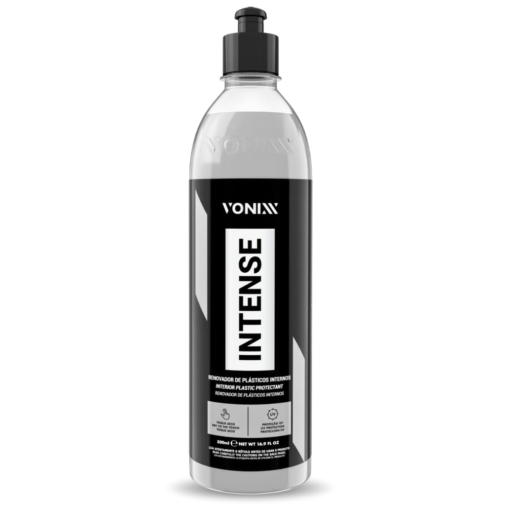 Vonixx Intense Plástico Interno De Carro Brilho Seco 500ml