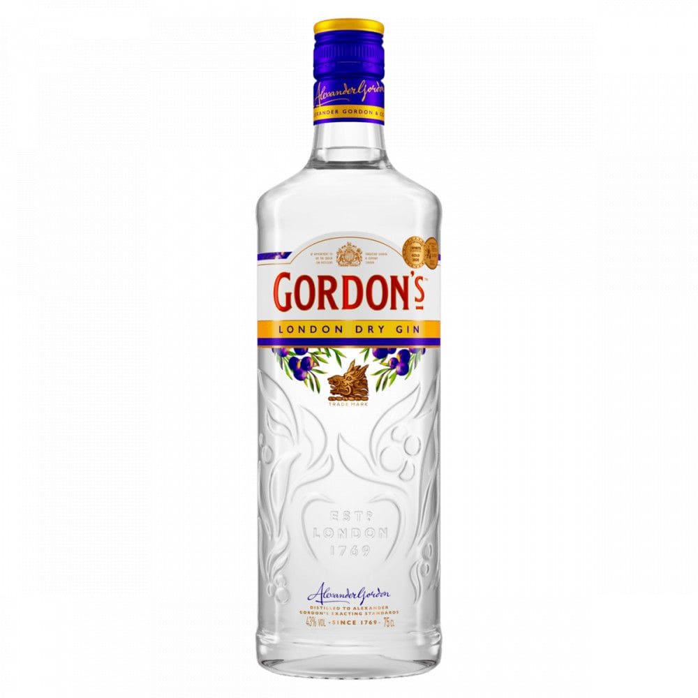 Gordons London Dry Gin Inglês 750ml