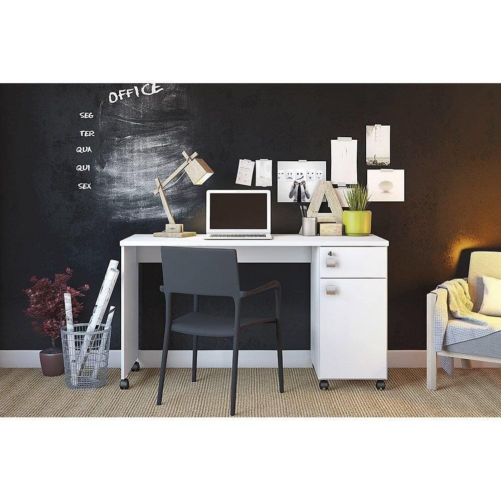 Office Malta Branco Brilhante - Lukaliam