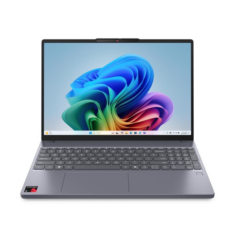 Notebook Lenovo IdeaPad Slim 3 15Q8X10 Snapdragon X X1-26-100 16GB 512GB SSD Windows 11 15.3" - 83N3002RBR Luna Grey