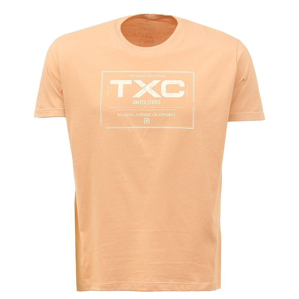 Camiseta Masculina Laranja TXC 38428