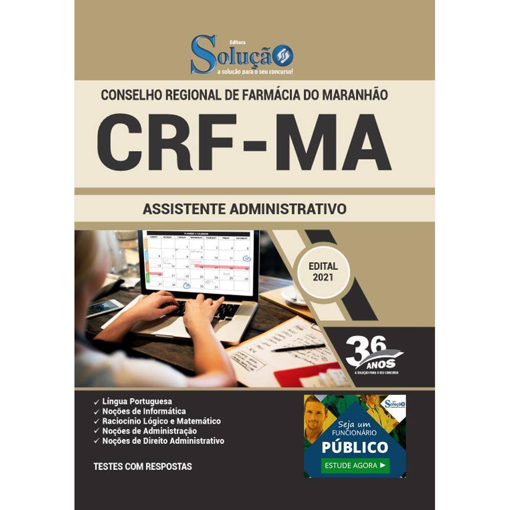 Apostila Concurso Crf Ma - Assistente Administrativo
