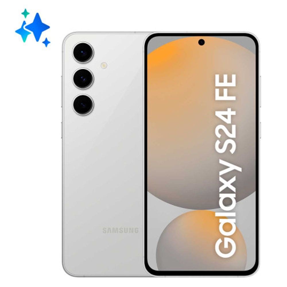 Smartphone Samsung Galaxy S24 FE 256GB 8GB RAM 5G Cinza Tela 6,7 Polegadas