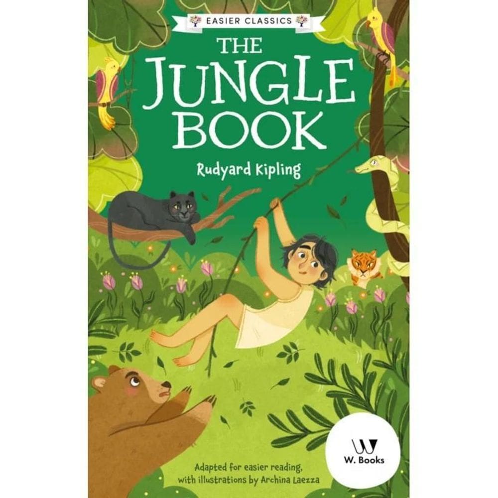 Livro The Jungle Book - W. Books