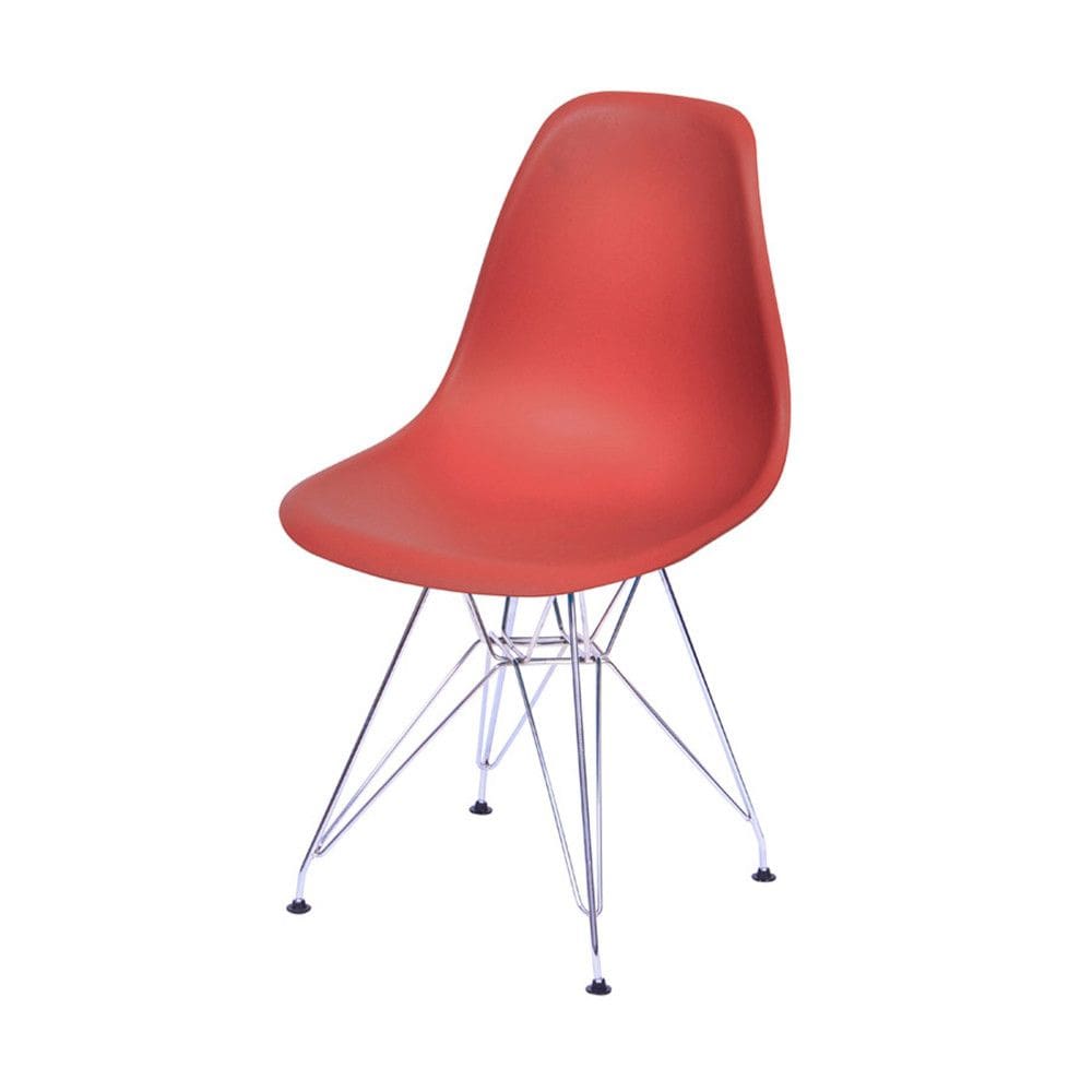 Cadeira OR-1102 em PP Base Cromada OR Design