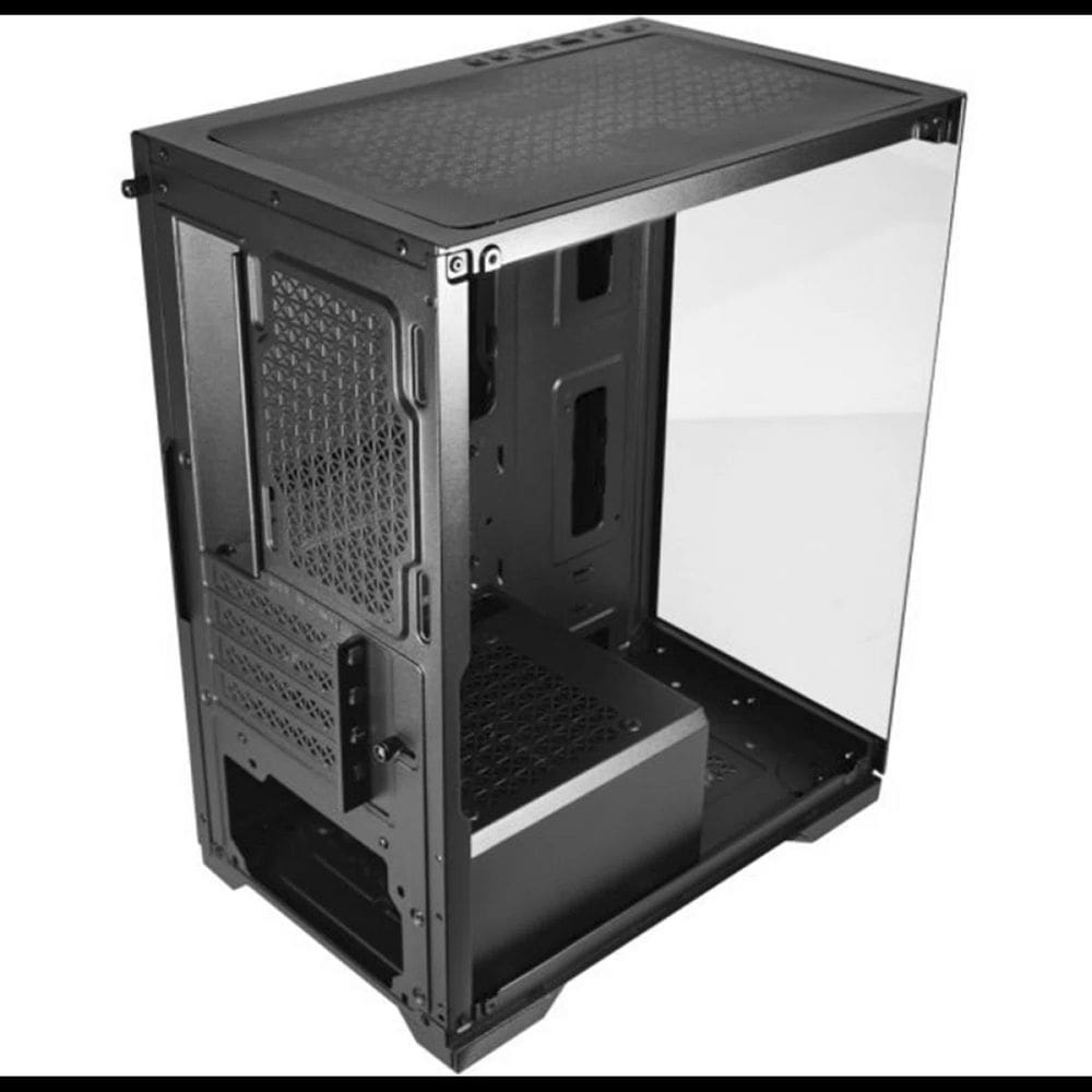 Gabinete Gamer Aquario Microposeidon Preto Cg-12H5 K-Mex