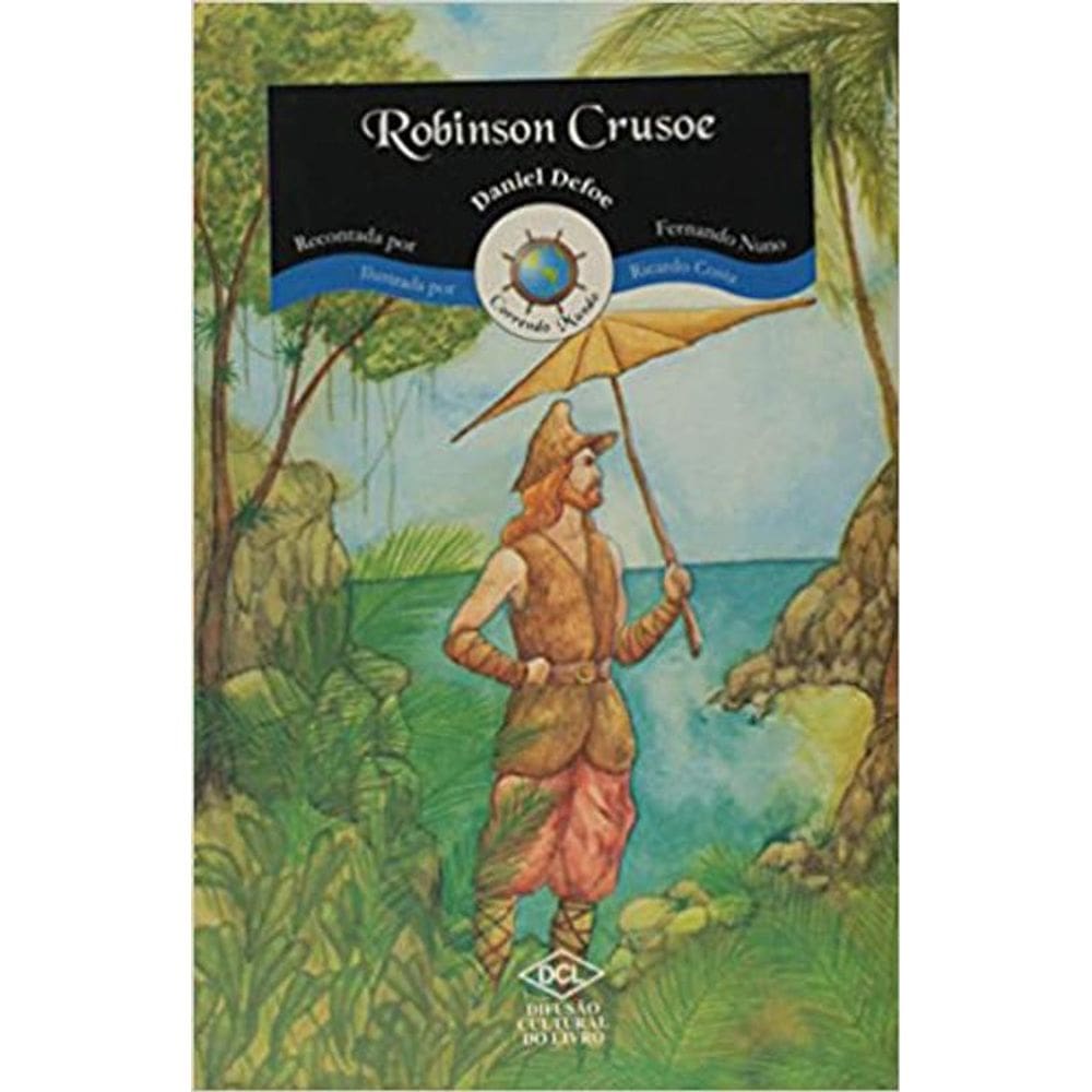Livro Robinson Crusoé