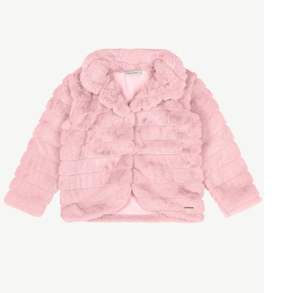 Casaco infantil luxo Teddy forrado