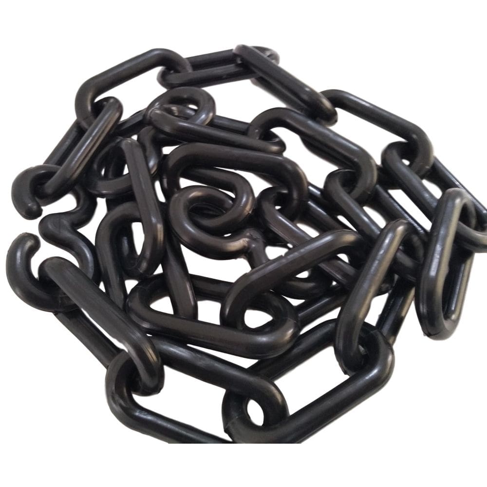 Corrente Plastica Chuva Isolamento 12 Mt Tamanho G Preta