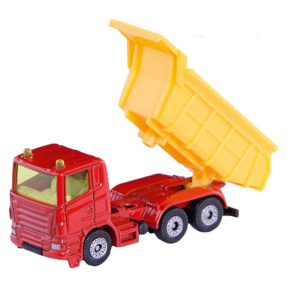 Miniatura Caminhao Caçamba Basculante Siku Em Metal