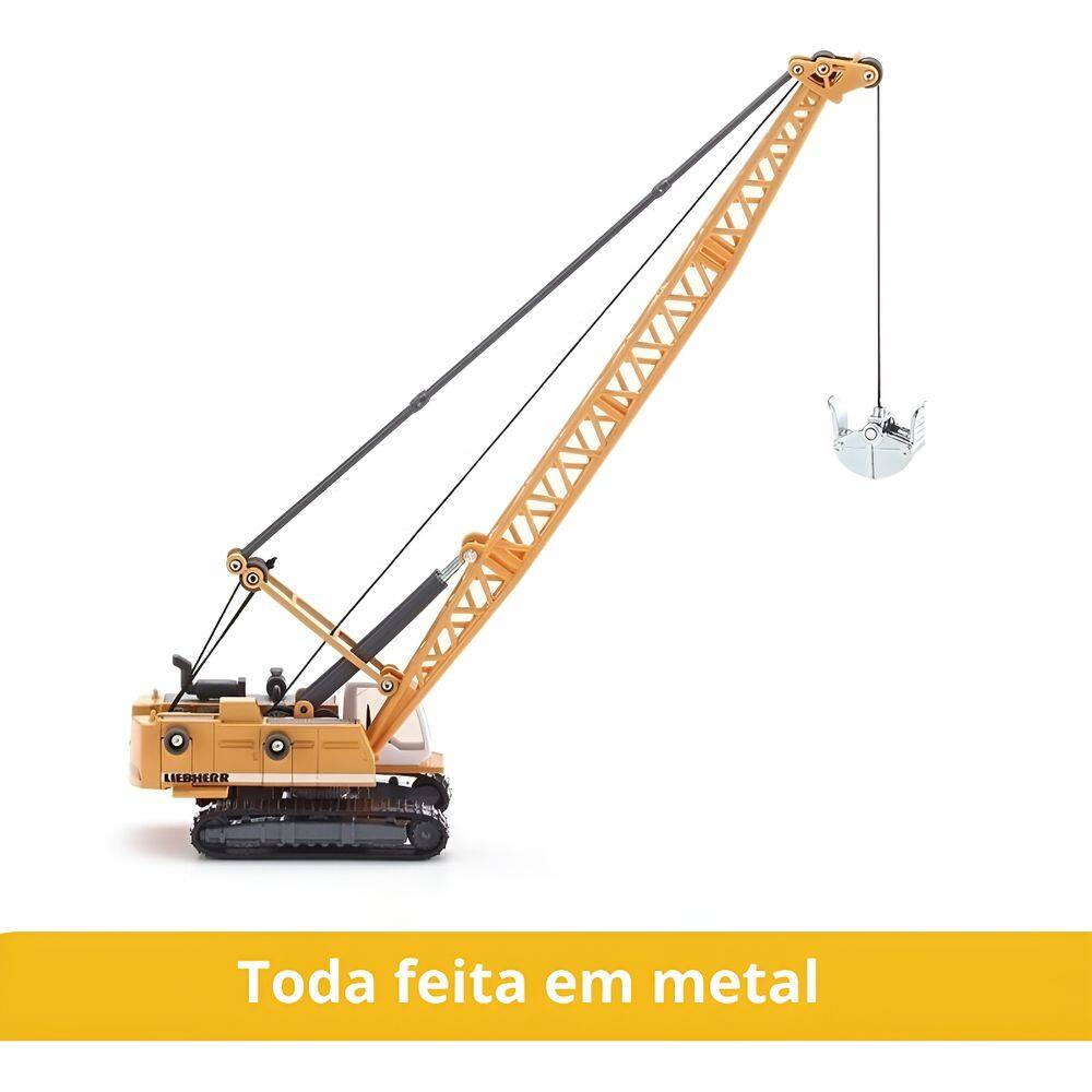 Miniatura Escavadeira Guindaste a Cabo Liebherr Siku | Ponto