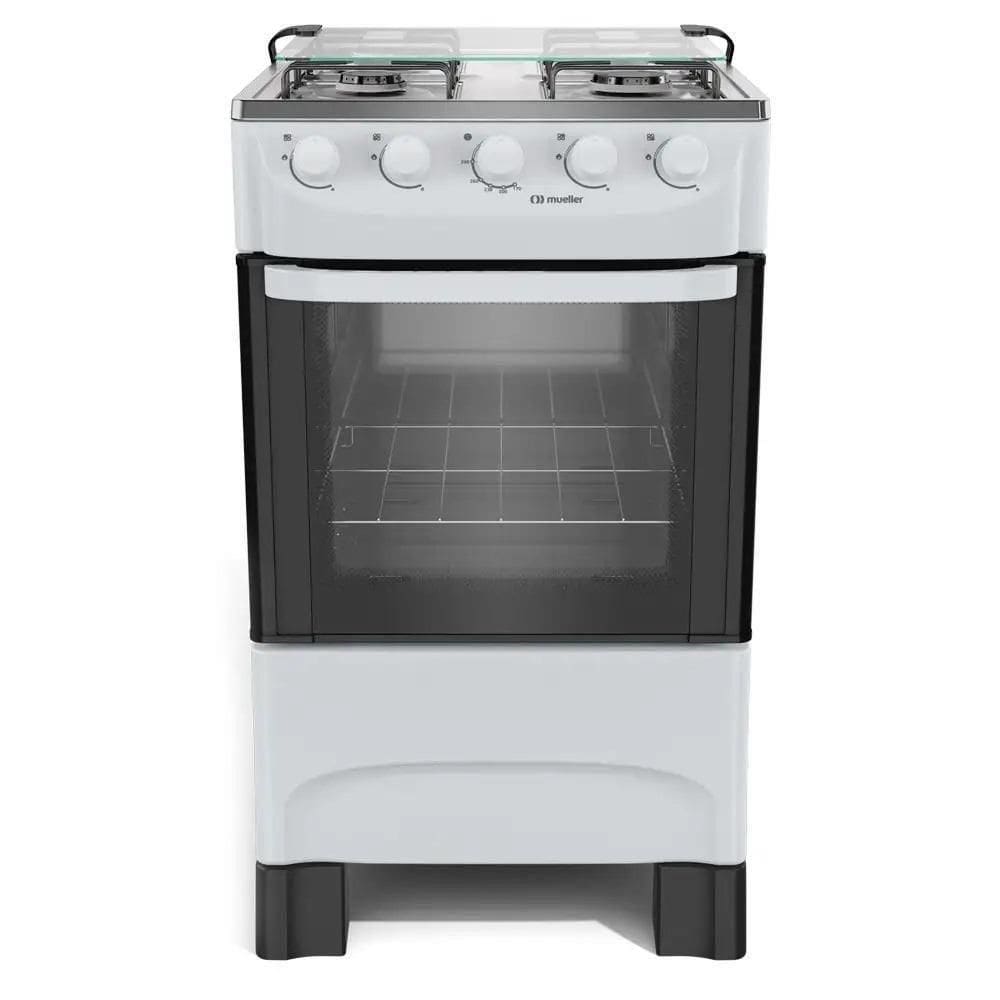 Fogão Mueller 4 Bocas Branco MFI4BA Bivolt