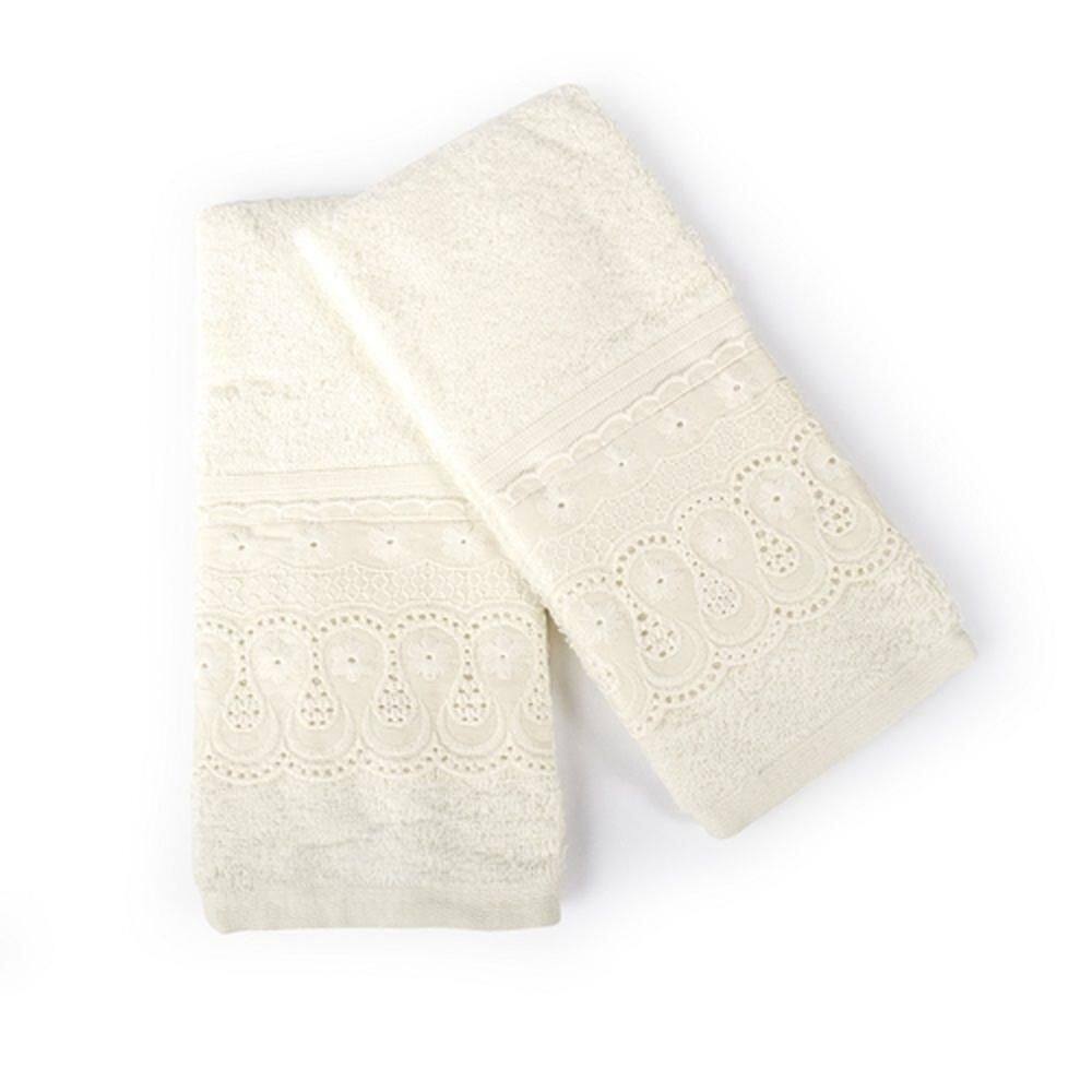 Kit Toalha Social Crystal Buettner Renascence Pérola