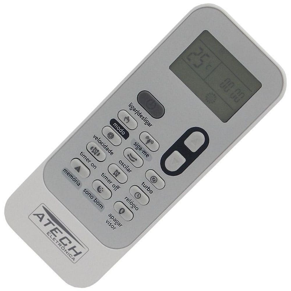 Controle Remoto Ar Condicionado Consul Bem Estar Cbf18Cb
