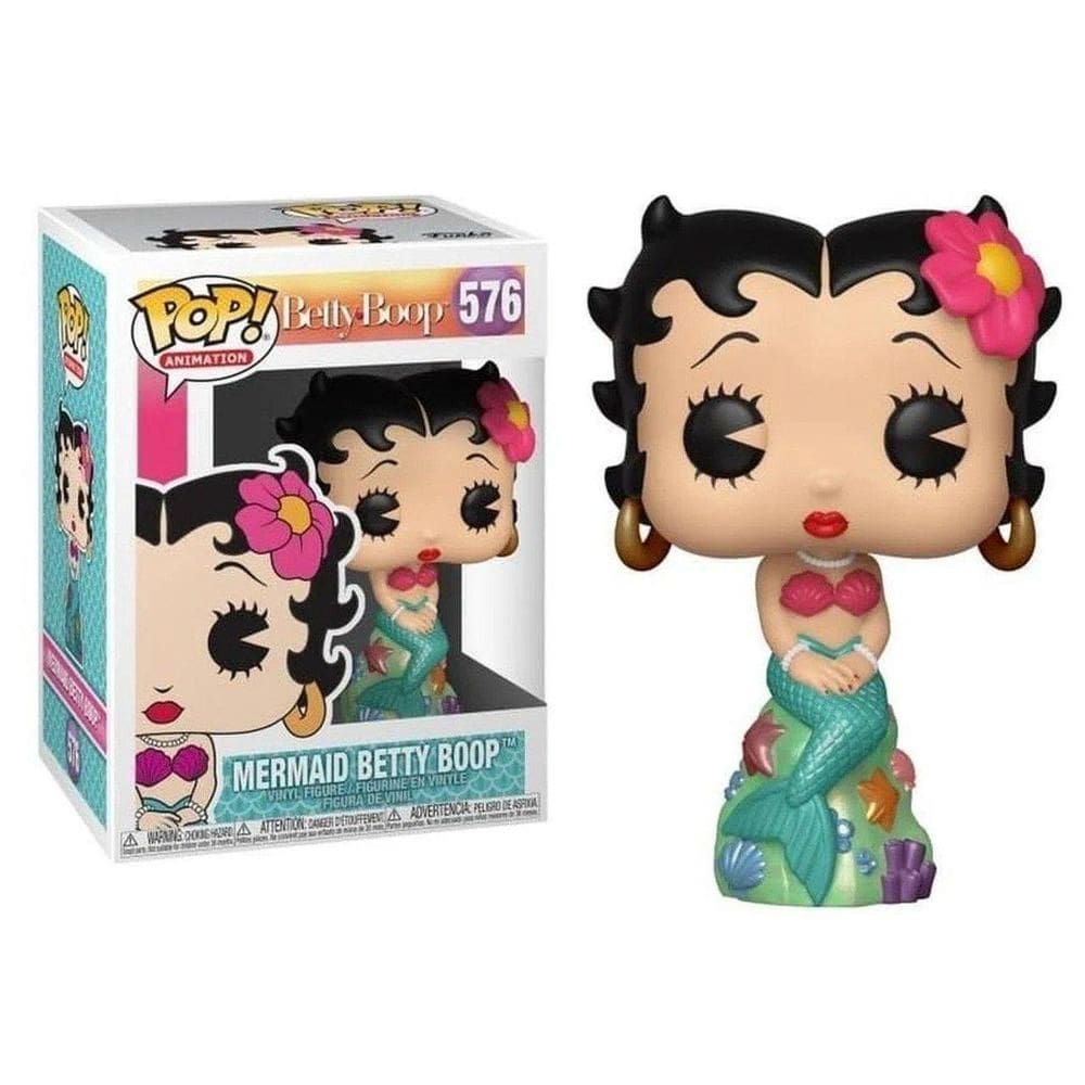 Boneco Funko Pop Betty Boop Mermaid 576