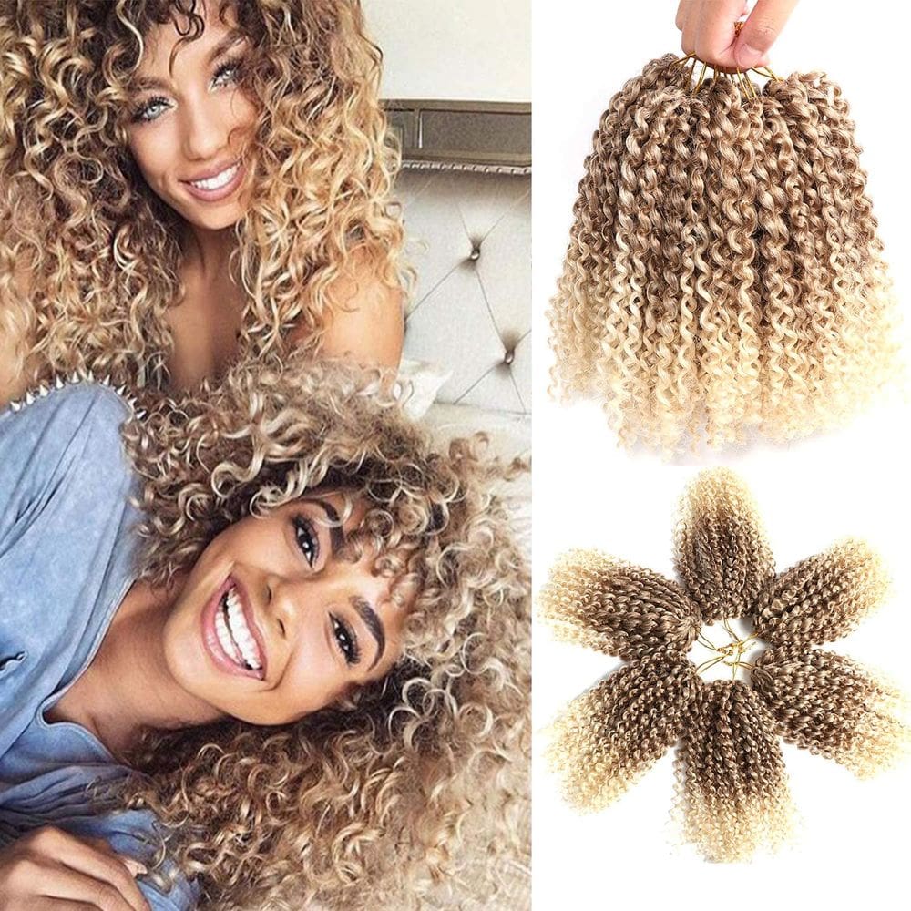 Passion Twist Hair CooCooJoo 8 polegadas curtas e 6 pacotes
