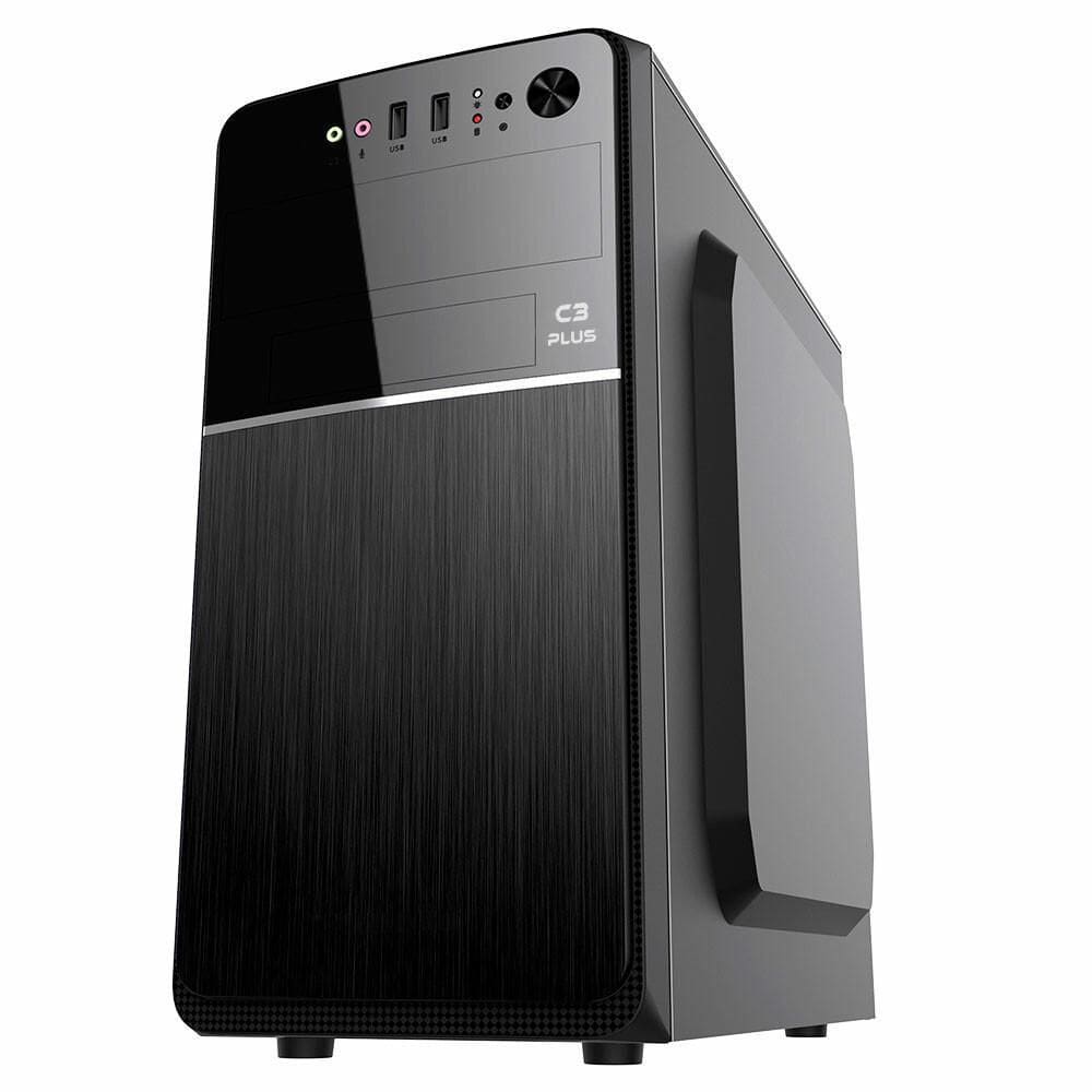 Gabinete C3Plus Preto C/Fonte 200W Mt24V2Bk