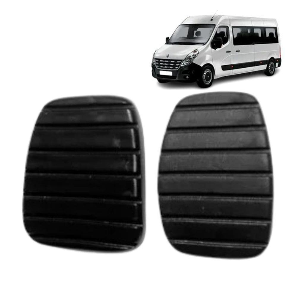 Kit De Capa De Pedal  Freio+Embreagem  Do Master 2014/2021